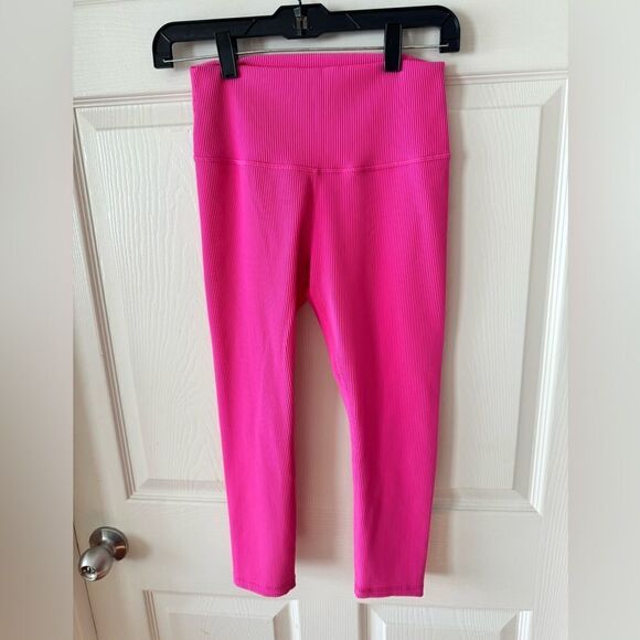 Zyia Active Muted Magenta Réve Hi-Rise Capri20"(8-10) - Picture 3 of 10